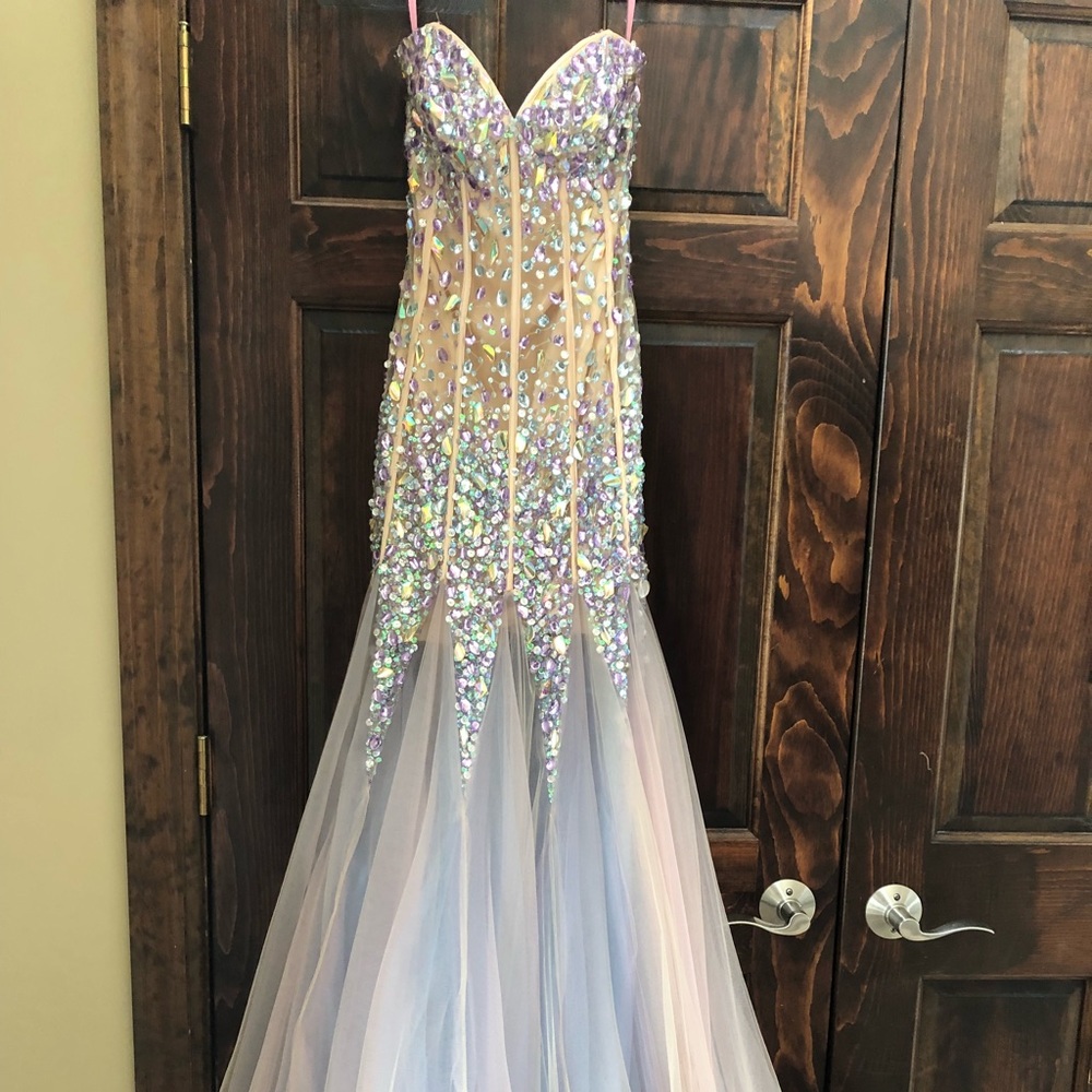 Blush Prom Dress